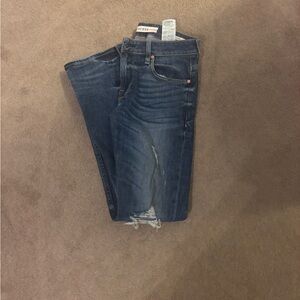 Guess Women's Distressed Blue Boyfriend Jeans